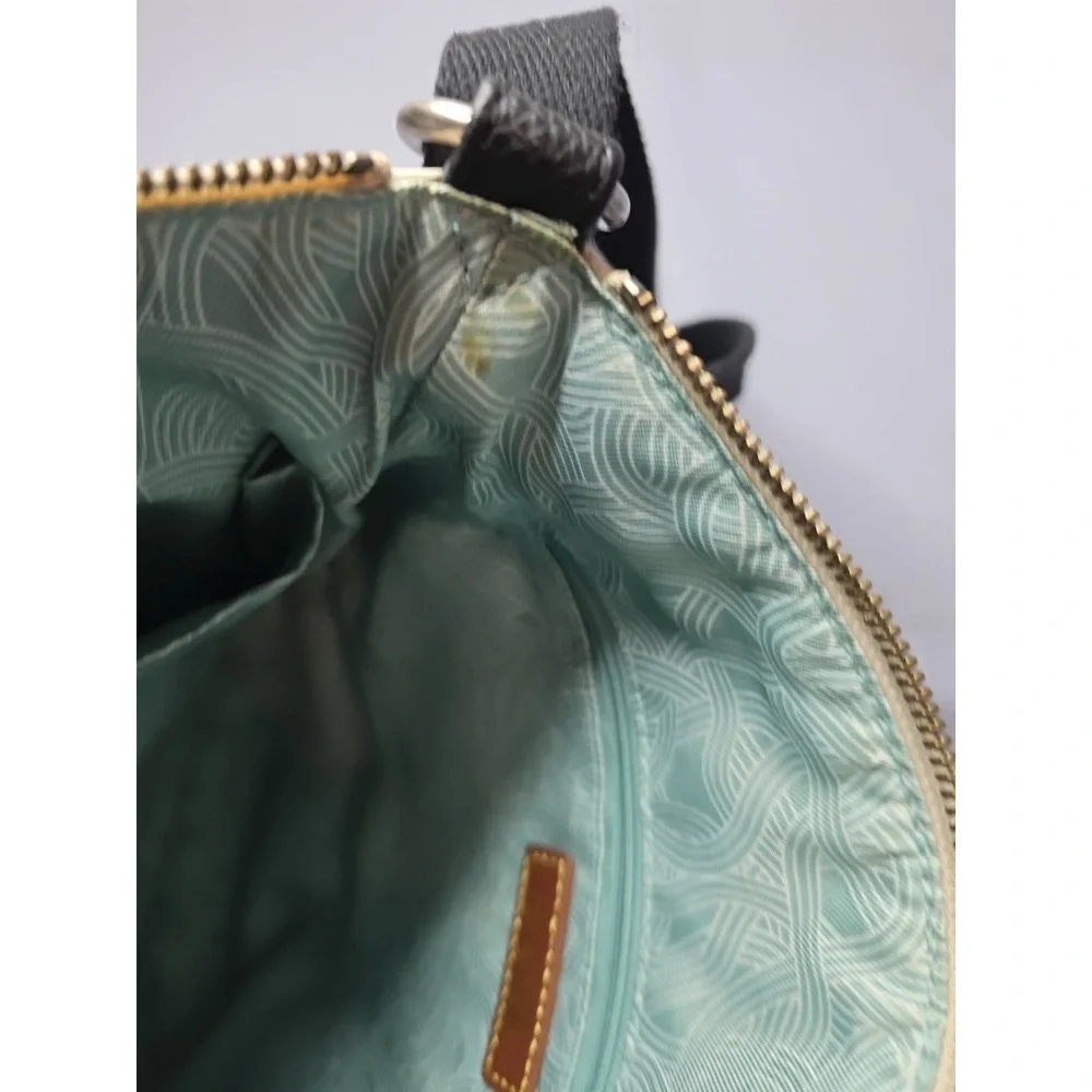 The Sak Women Hobo Retro 3 Tone Crossbody Classic Neutral Minimalist Purse Bag